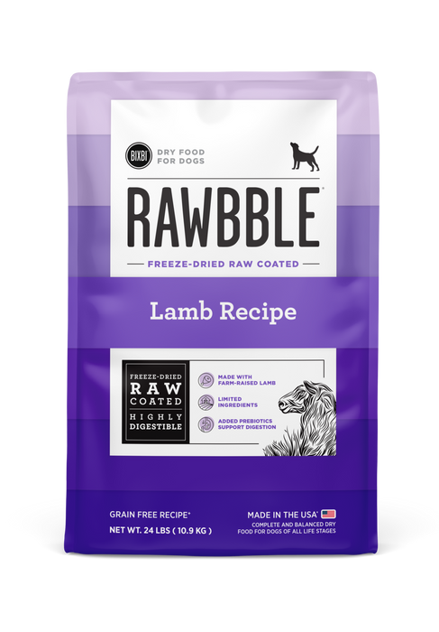 BIXBI Rawbble Kibble Grain Free Lamb