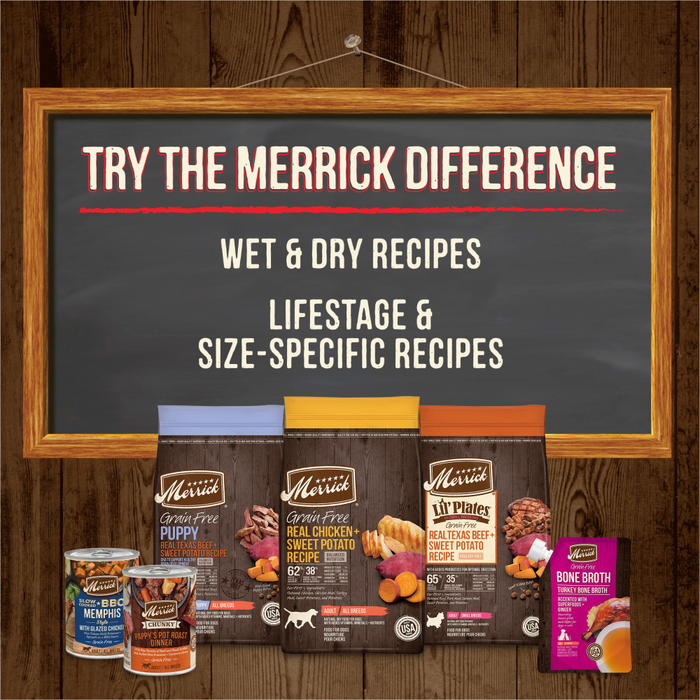 Merrick Power Bites Real Texas Beef Recipe Dog Treats