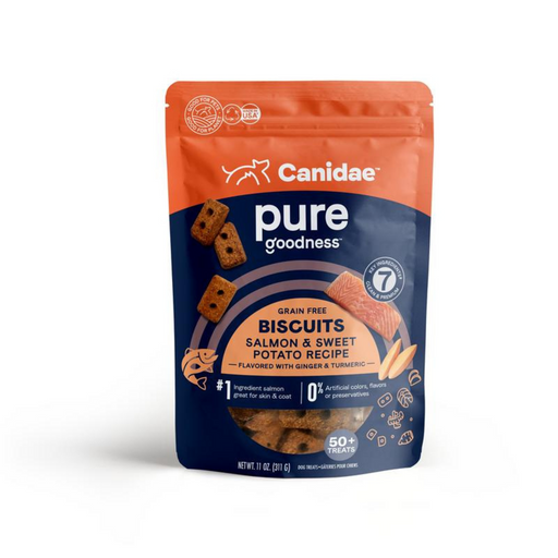 Canidae Grain Free PURE Heaven Biscuits with Salmon and Sweet Potato Dog Treats