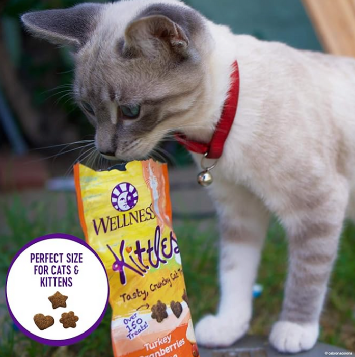 Wellness Kittles Crunchy Chicken & Cranberry Cat Treats