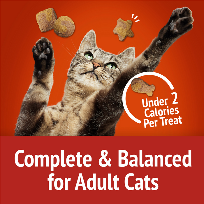 Friskies Party Mix Crunch Gravylicious Chicken & Gravy Flavors Cat Treats