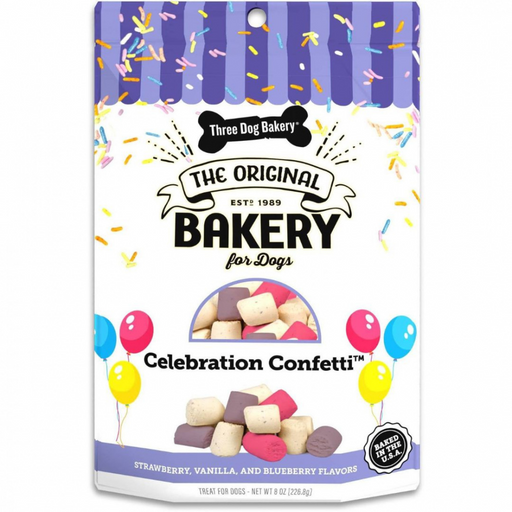 Three Dog Bakery Celebration Confetti Bites