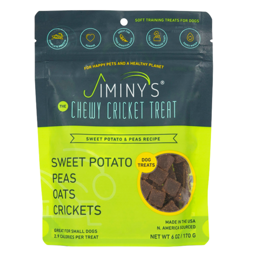 Jiminy's Sweet Potato & Peas Soft & Chewy Treats