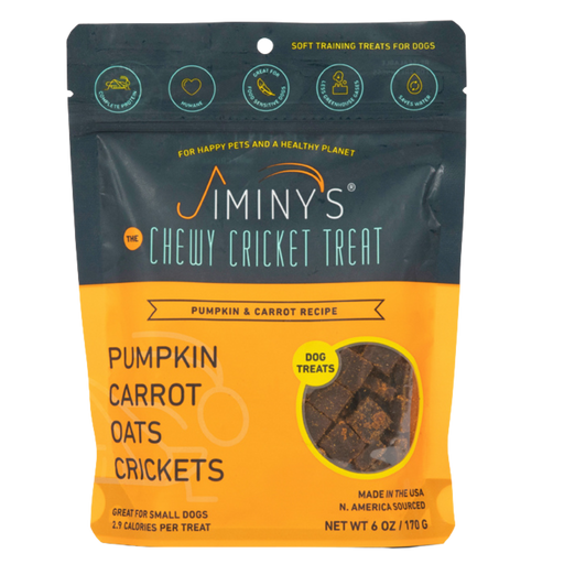 Jiminy's Pumpkin and Carrot Soft & Chewy Treats