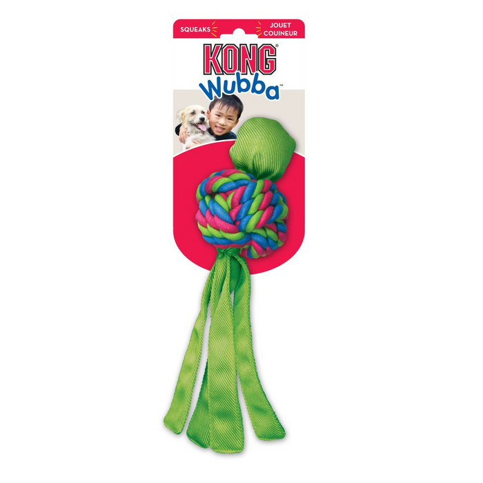 KONG Wubba Weave Dog Toy