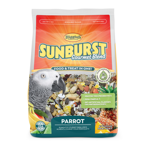 Higgins Sunburst Gourmet Blend Parrot Food