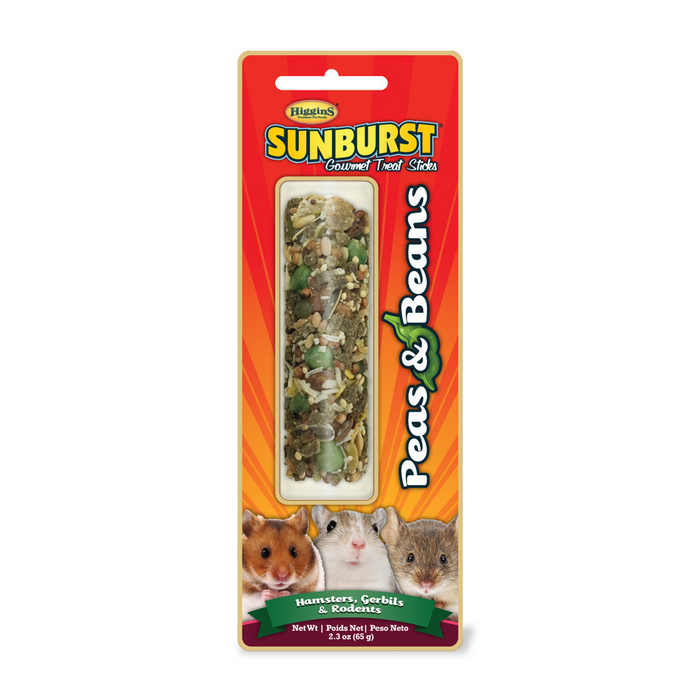 Higgins Sunburst Gourmet Treat Sticks Peas & Beans