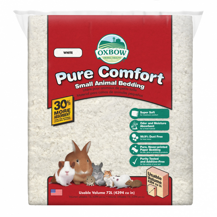 Oxbow Animal Health Pure Comfort White Bedding