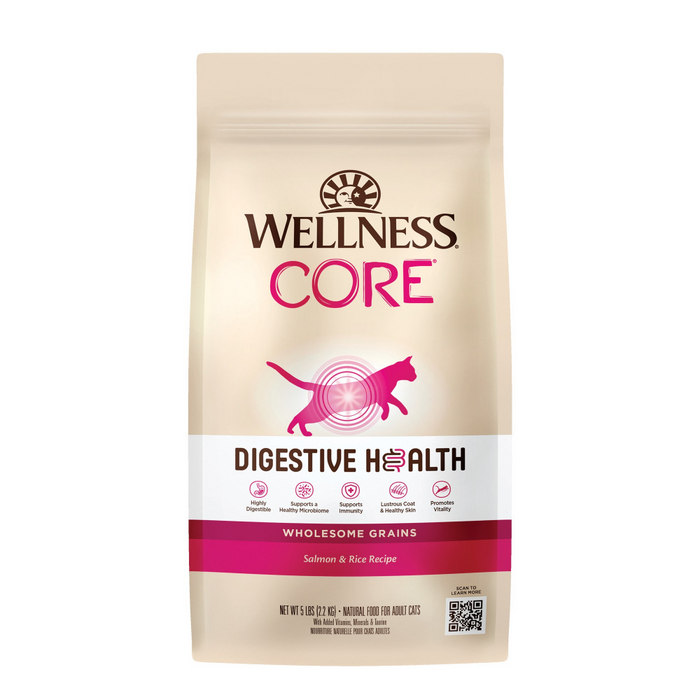 Wellness Core Digestive Health Salmon Recipe Dry Cat Food