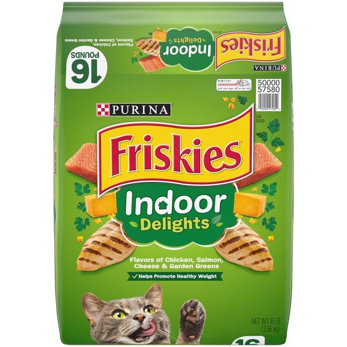 Friskies Indoor Delights Dry Cat Food