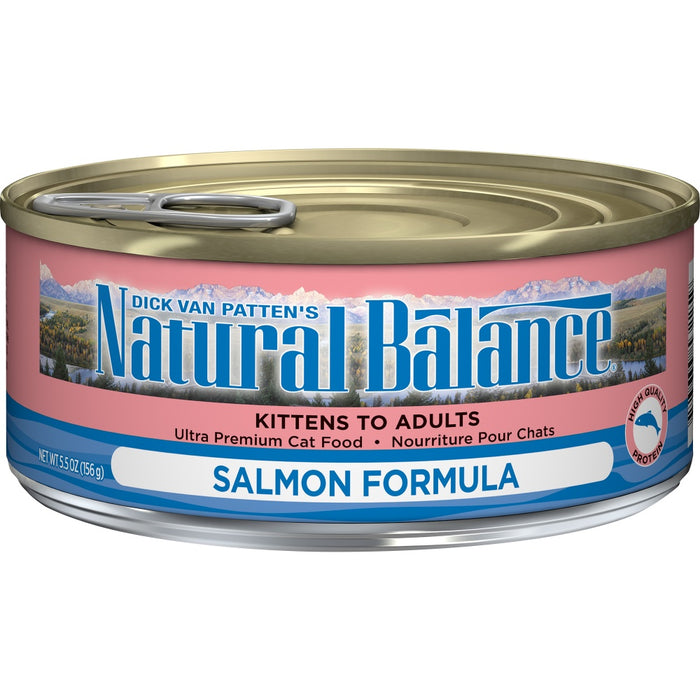 Natural Balance Original Ultra Salmon Recipe Canned Wet Cat Food