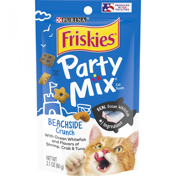 Friskies Party Mix Beachside Crunch Cat Treats