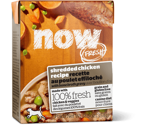 Petcurean NOW! Fresh Grain Free Grain Free Shredded Chicken Recipe Wet Dog Food