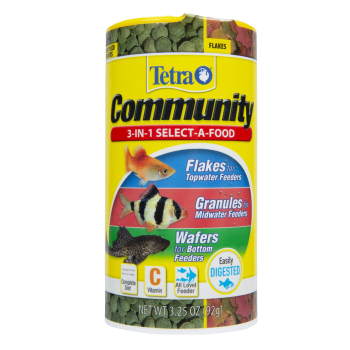 Tetra Community Select-A-Food Tropical Fish Food