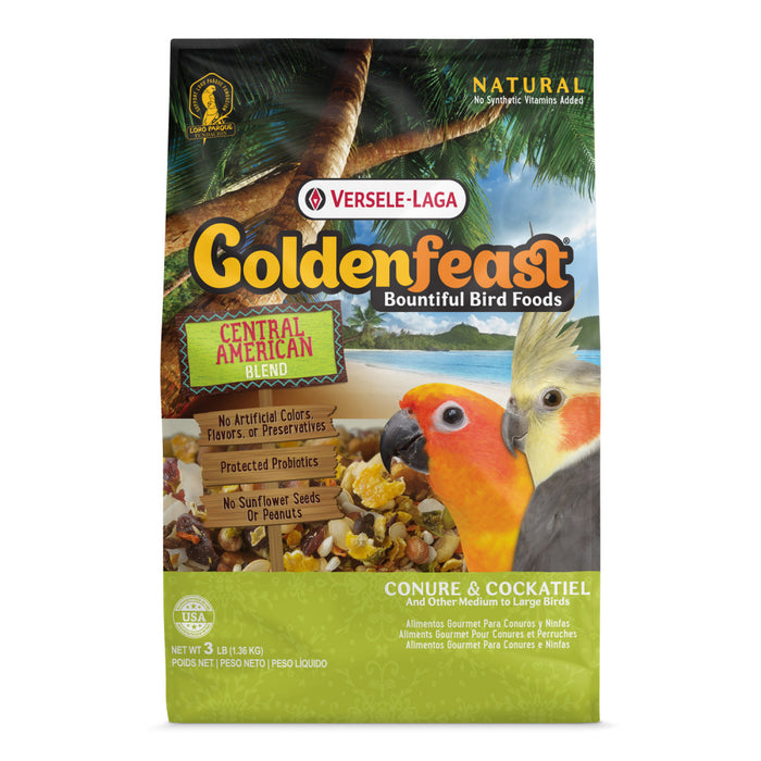 Higgins Versele-Laga Goldenfeast Central American Blend for Conures & Cockatiels