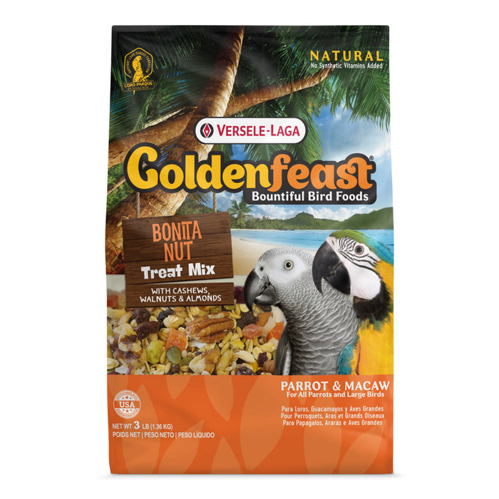 Higgins Versele-Laga Goldenfeast Bonita Nut Mix for Parrots & Macaws