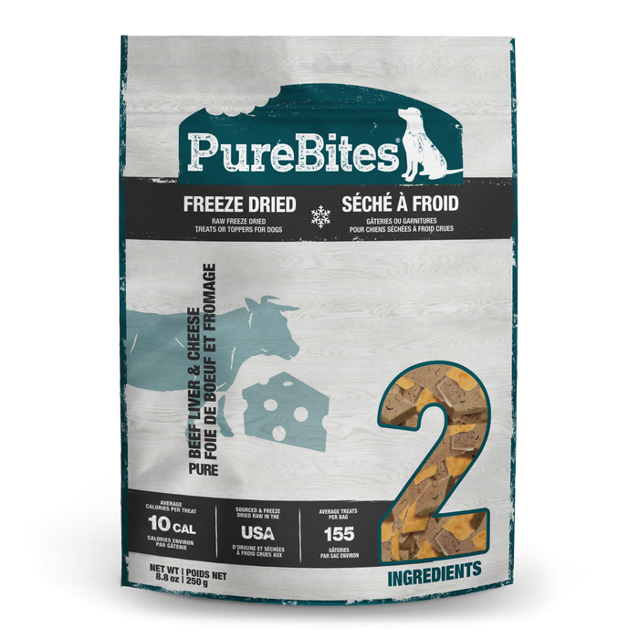 PureBites Freeze Dried Beef & Cheese Dog Treats
