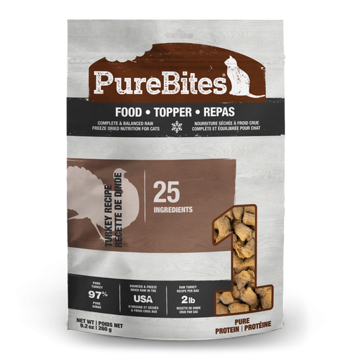 PureBites Cat Food Topper Turkey Recipe