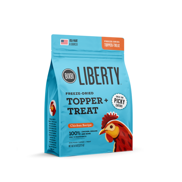 BIXBI LIBERTY Chicken Freeze Dried Topper & Treat