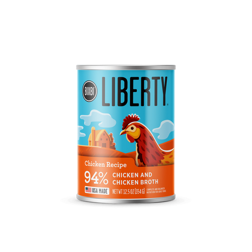 BIXBI LIBERTY Chicken Recipe Canned Wet Dog Food