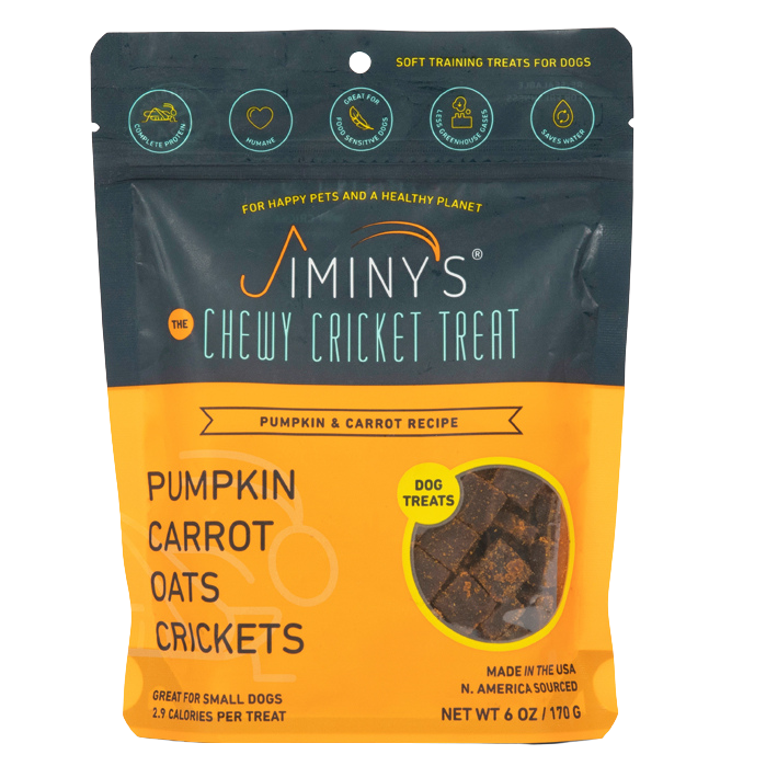 Jiminy's Pumpkin and Carrot Soft & Chewy Treats