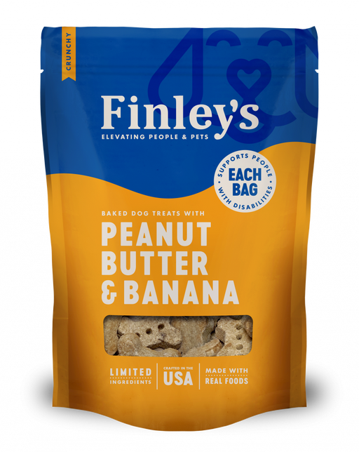 Finleys Peanut Butter & Banana Crunchy Biscuits