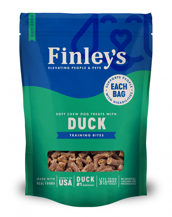 Finleys Duck Recipe Soft Chew Training Bites