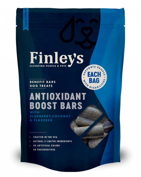 Finleys Antioxidant Boost Soft Chew Benefit Bars