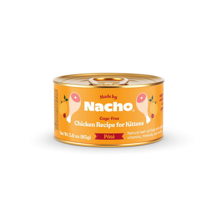 Made By Nacho Cage-Free Chicken Recipe Pate For Kittens