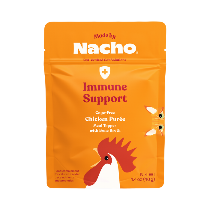 Made By Nacho Immunity Support Cage-Free Chicken Puree Meal Topper With Bone Broth