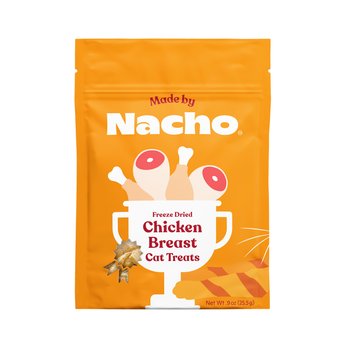 Made By Nacho Freeze Dried Chicken Breast Cat Treats