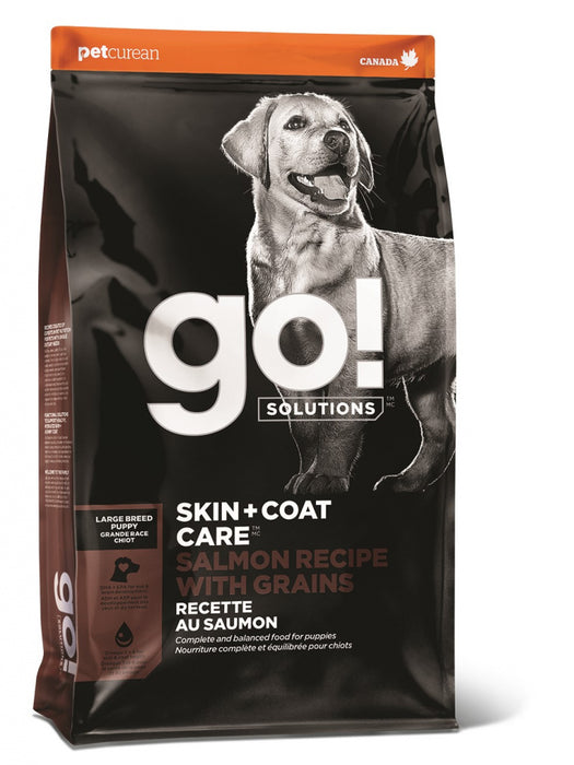Petcurean Go! Solutions Skin Coat With Grains Large Breed Recipe For Puppies