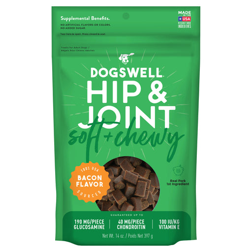 Dogswell Hip & Joint Soft & Chewy Bacon Dog Treats