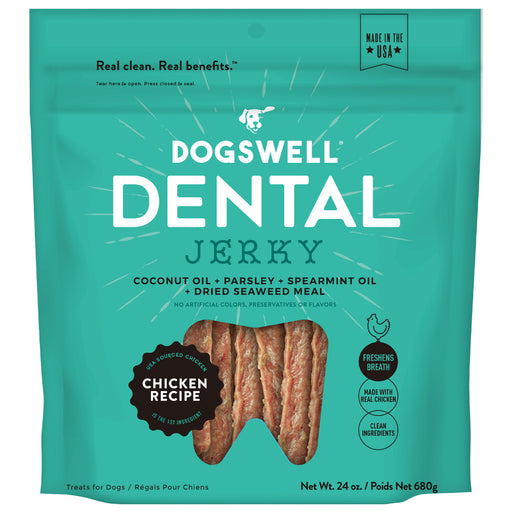 Dogswell Dental Jerky Chicken Dog Treats