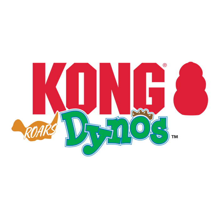 Kong Dynos Roars Orange Dog Toy