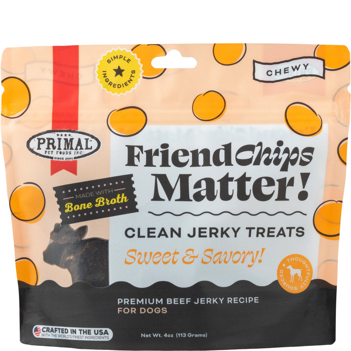 Primal FriendChips Matter Beef with Broth Dog Treat