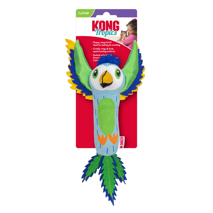 Kong Tropics Bird Assorted Cat Toy