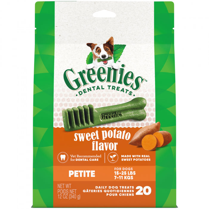 Greenies Dental Bone Sweet Potato  Petite