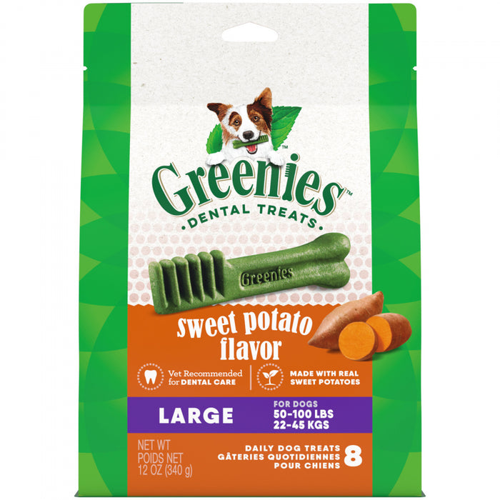 Greenies Dental Bone Sweet Potato Large