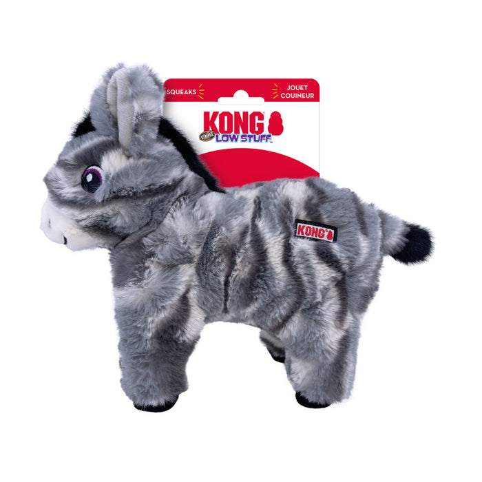 Kong Low Stuff Stripes Donkey Medium Dog Toy