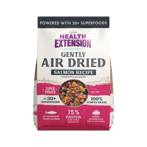 Health Extension Gently Air Dried Salmon Recipe Dog Food